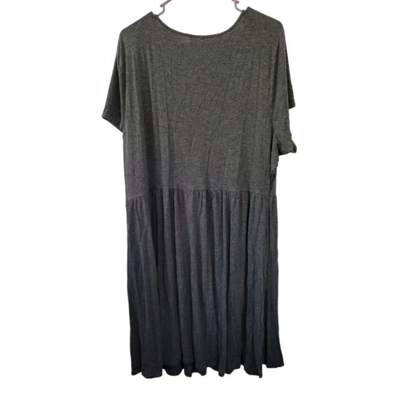 Old Navy Gray Jersey Knit Dress Size XXL - Picture 2 of 3